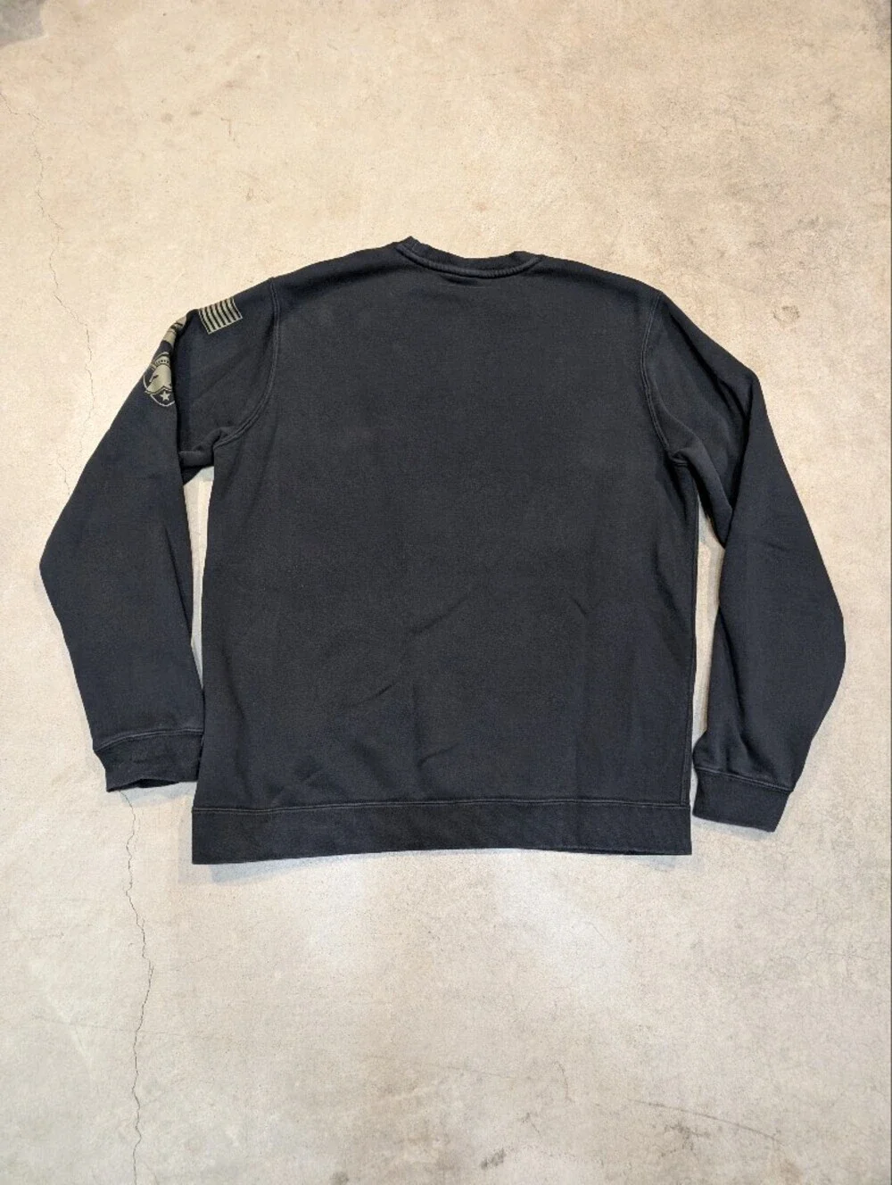 Nike Army Black Knights Sweatshirt Mens M Black Pullover